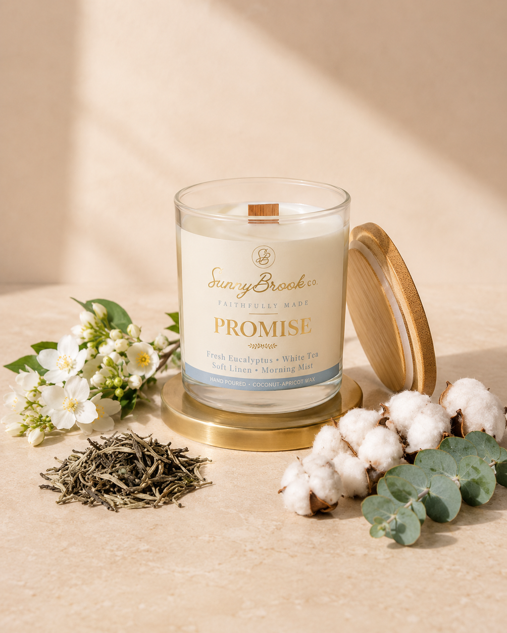 Promise Wood Wick Candle