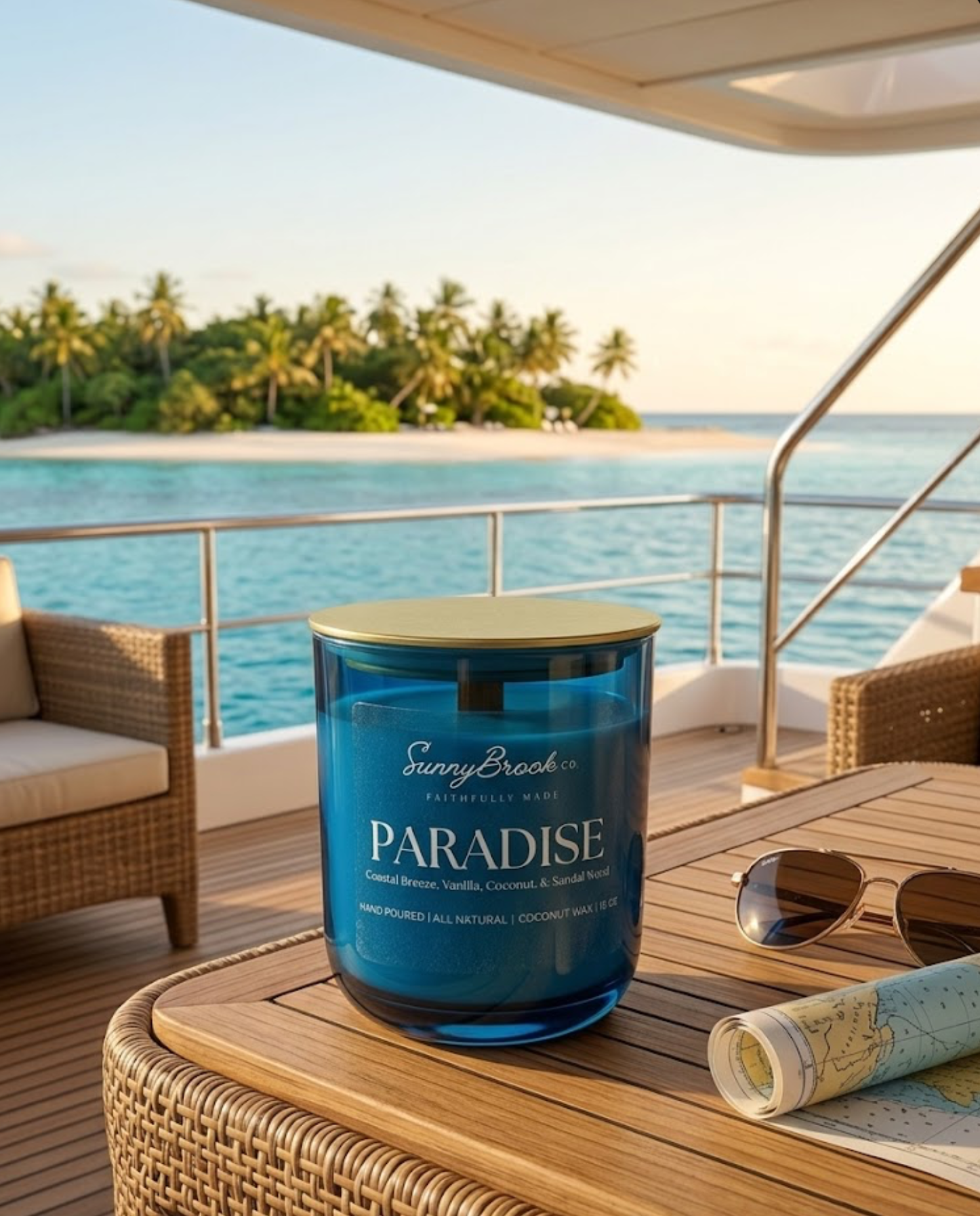 Paradise Wood Wick Candle