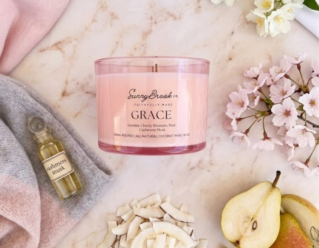 Grace Wood Wick 16 oz