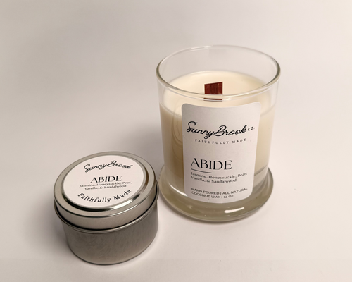 SunnyBrook Abide Candle Collection 