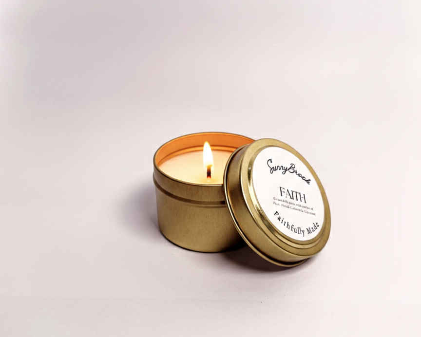 SunnyBrook Faith Candle 4 oz 