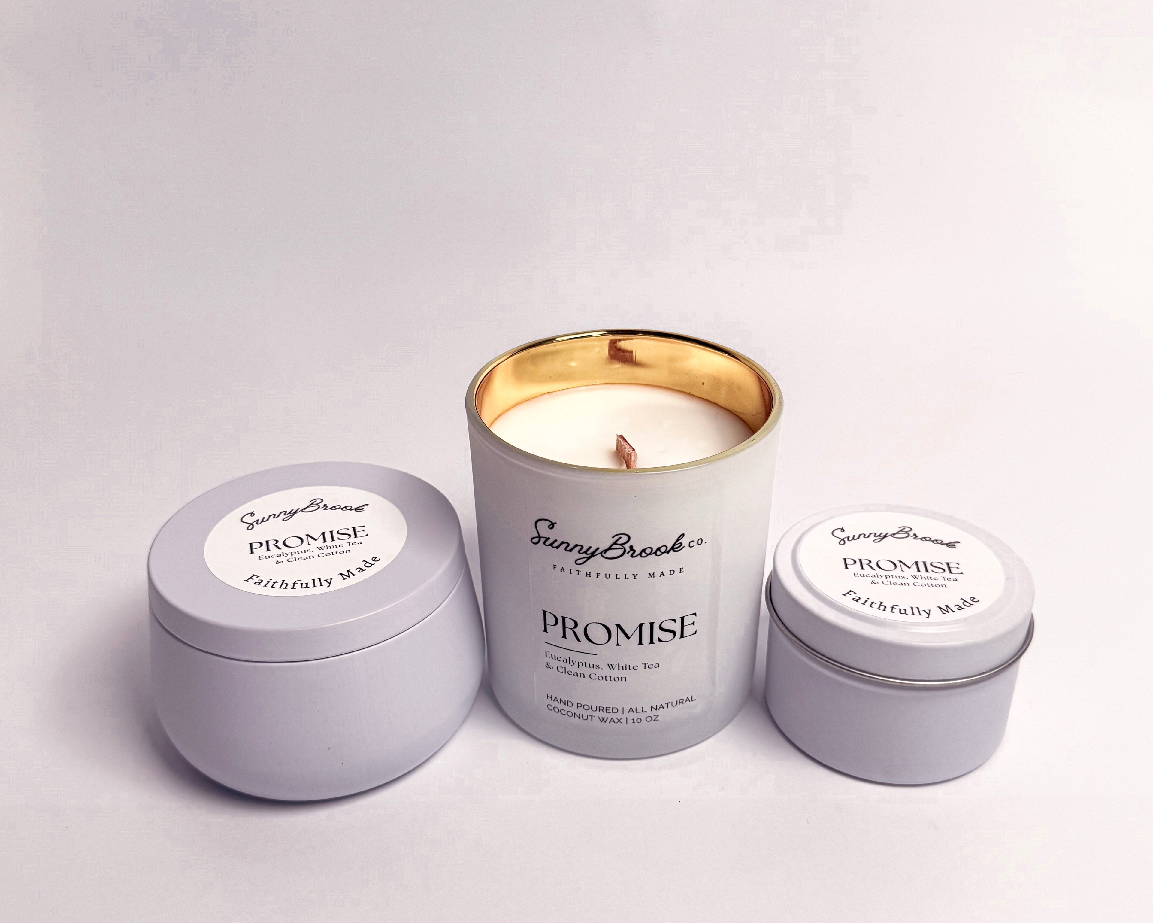 SunnyBrook Promise Candle Collection 